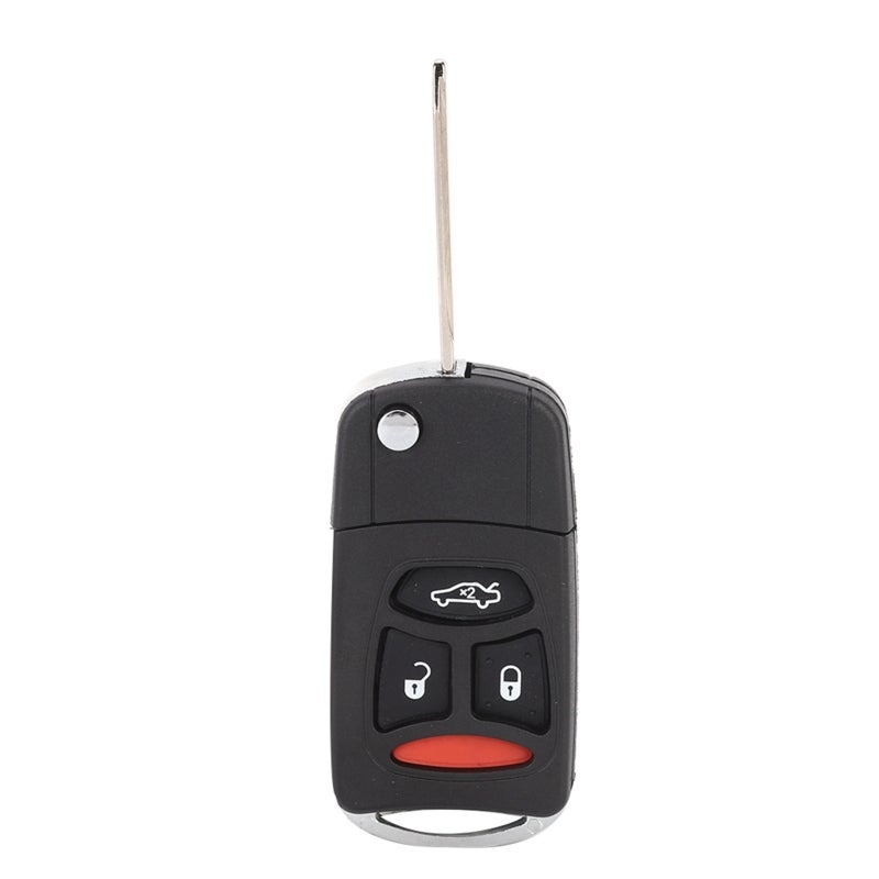 3-Button Key Shell for CHRYSLER 300 2005-2007 Durable Replacement Car Key Fob Case with Panic Button - Precision Carving Protection for Everyday Wear and Tear - Image 3
