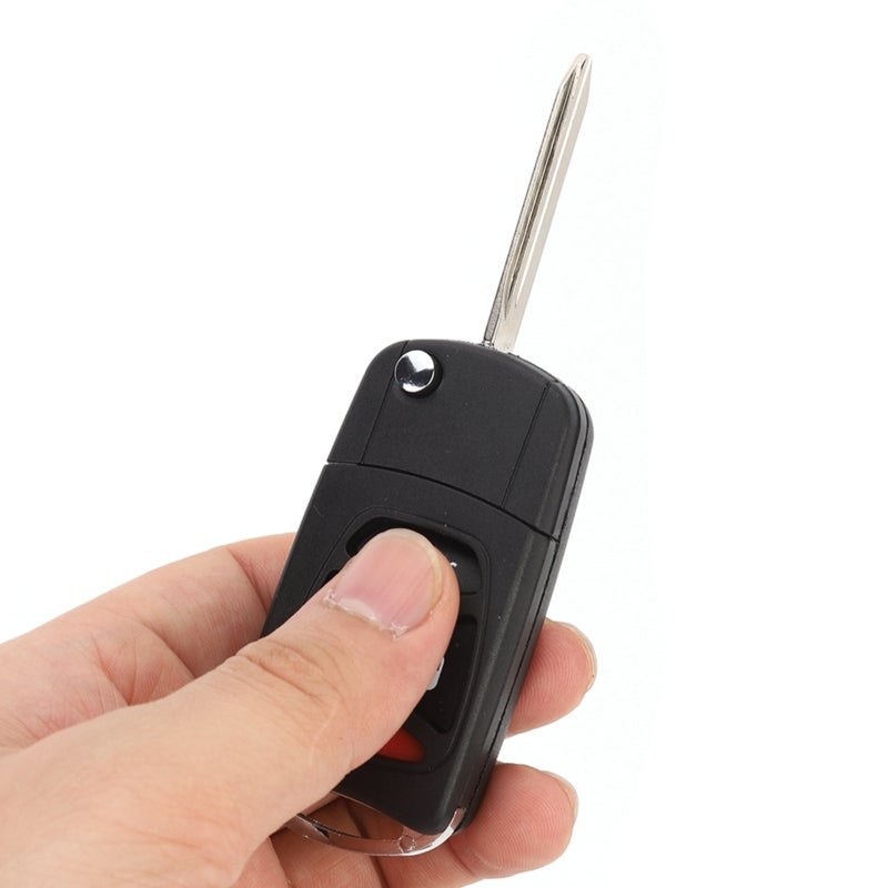 3-Button Key Shell for CHRYSLER 300 2005-2007 Durable Replacement Car Key Fob Case with Panic Button - Precision Carving Protection for Everyday Wear and Tear - Image 4