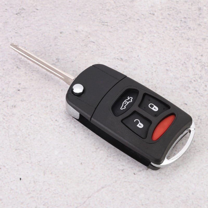 3-Button Key Shell for CHRYSLER 300 2005-2007 Durable Replacement Car Key Fob Case with Panic Button - Precision Carving Protection for Everyday Wear and Tear - Image 5