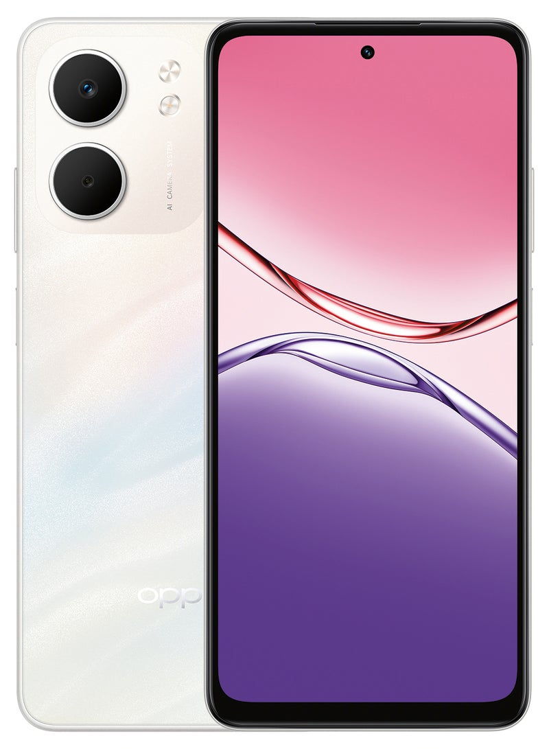 OPPO A5x Dual SIM 4G Laser White 4GB RAM 128GB - Middle East Version - Image 1