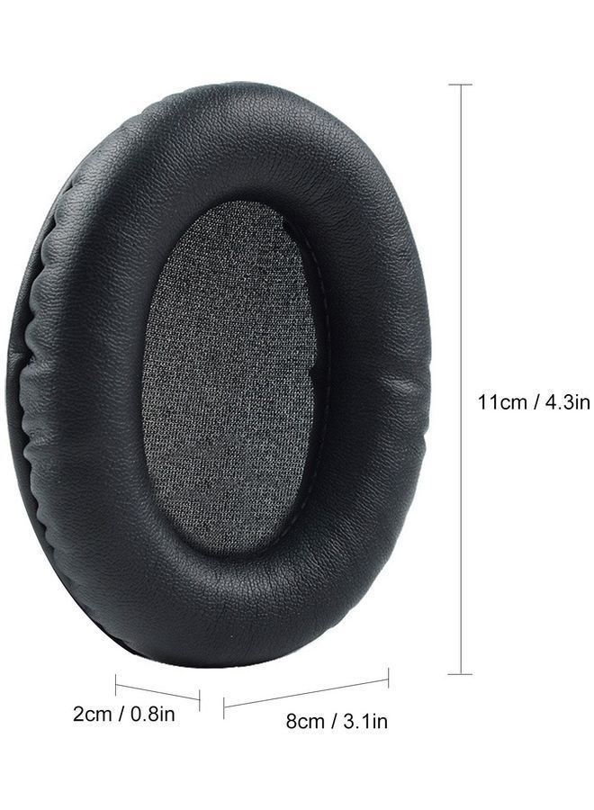 NIBEMINENT Replacement Foam Ear Pads Cushion Compatible with Cloud Flight Black  - Image 2