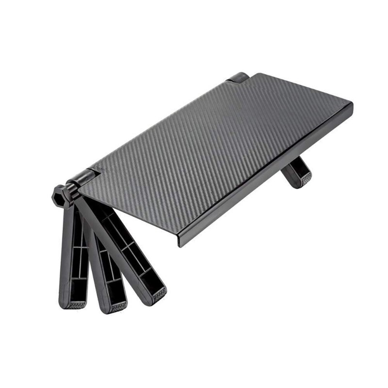 SEVIA SEVIA Foldable Screen Top Stand Screen Top Shelf Computer Monitor Riser Desktop Stand TV Wall Mount Rack Display Shelf Storage Rack 