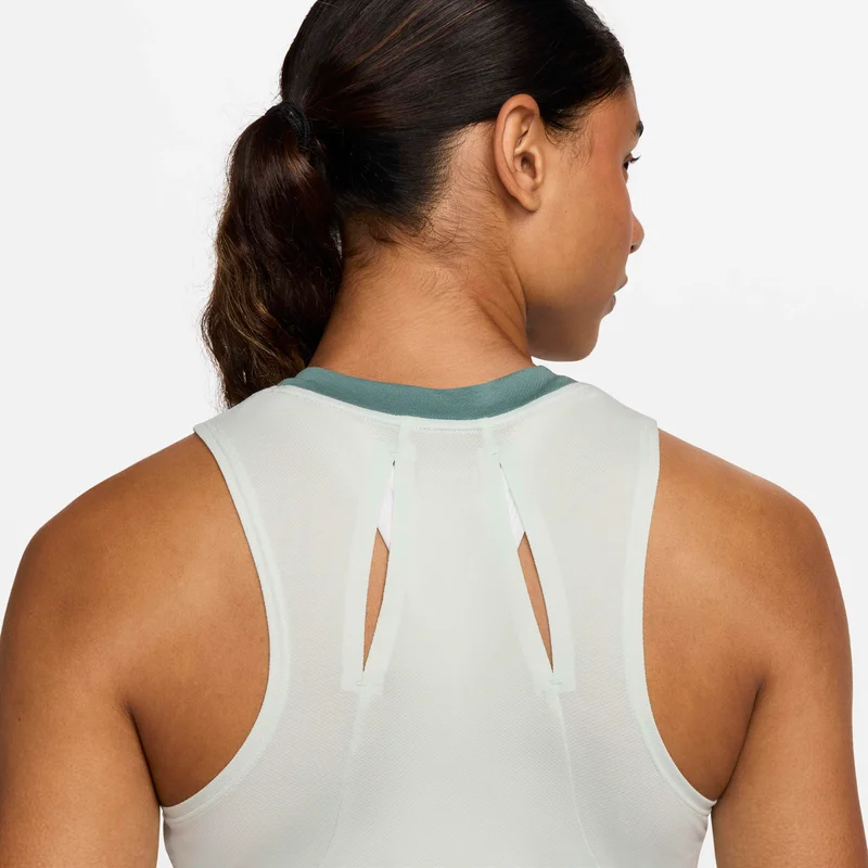 Nike Green Women's Court Advantage Tank Top for Women | Best Price UAE
