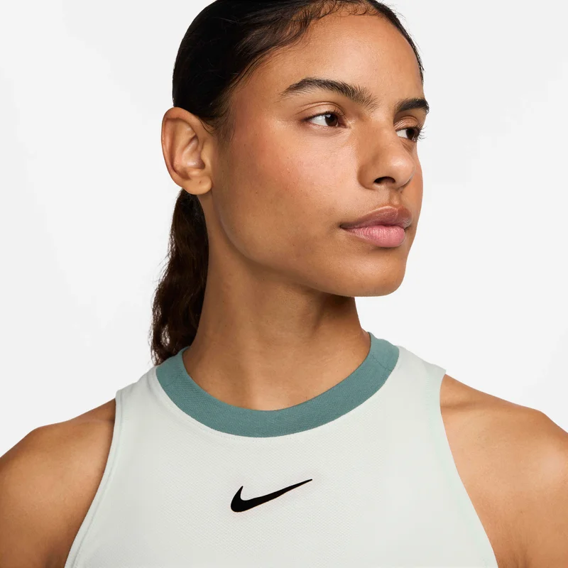 Nike Green Women's Court Advantage Tank Top for Women | Best Price UAE