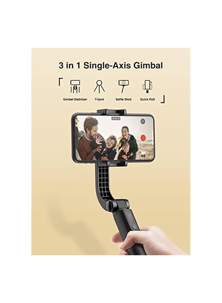 erorex Selfie Stick Tripod with Wireless Remote Control 360° Rotation Auto Balance Stabilizer Portable Phone Stand for iPhone & Android Phones - Image 2
