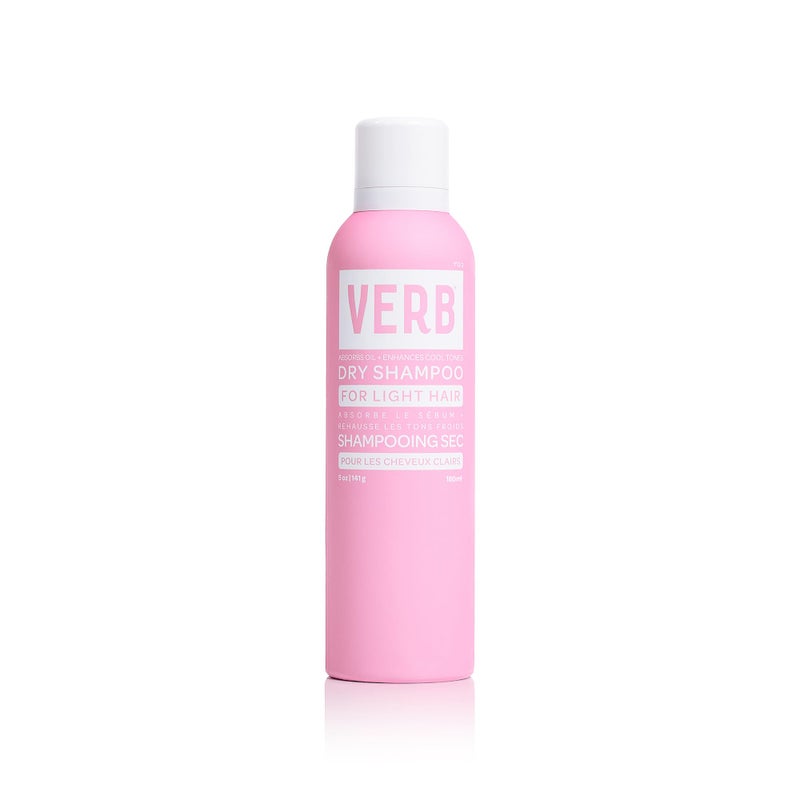 VERB Dry Shampoo Light, 5 oz - Refresh, Absorb Oils + Extends Styles - Refreshing Dry Shampoo Spray for Light Tones - Vegan, No Parabens or Harmful Sulfates - Image 1