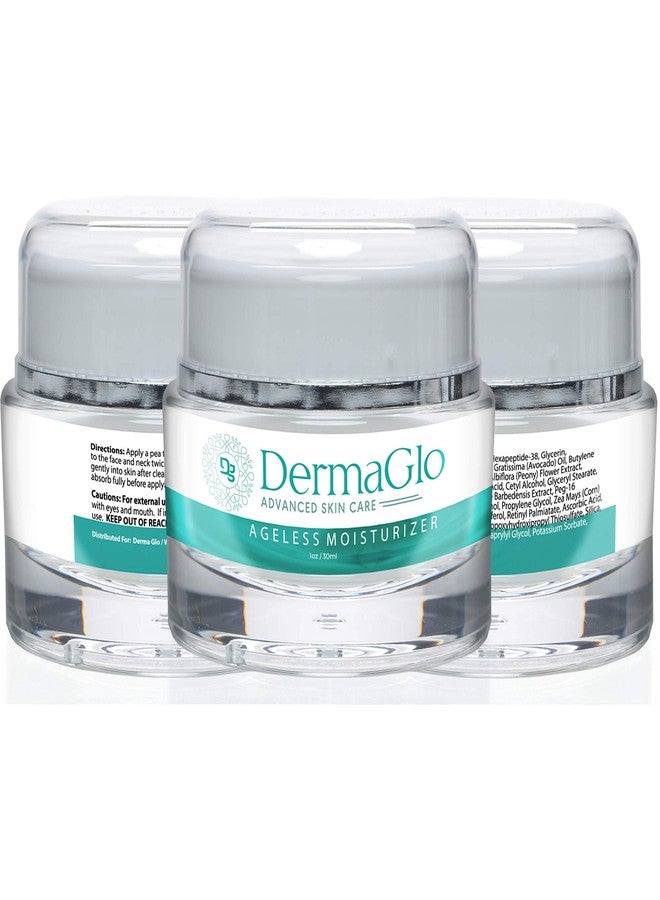 Derma Glo- Advanced Skincare- Ageless Moisturizer- Deeply Hydrate Day & Night Facial Moisturizer- Minimize Wrinkles and Aging 1oz/30ml - Image 4