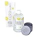 Cinema Secrets Original Makeup Brush Cleaner Kit  Professional Cleanser  Cleansing Tin for Makeup Brushes  QuickDrying RinseFree Formula  Removes Stubborn Waterproof Make Up  Lemon 8 fl oz - Image 2