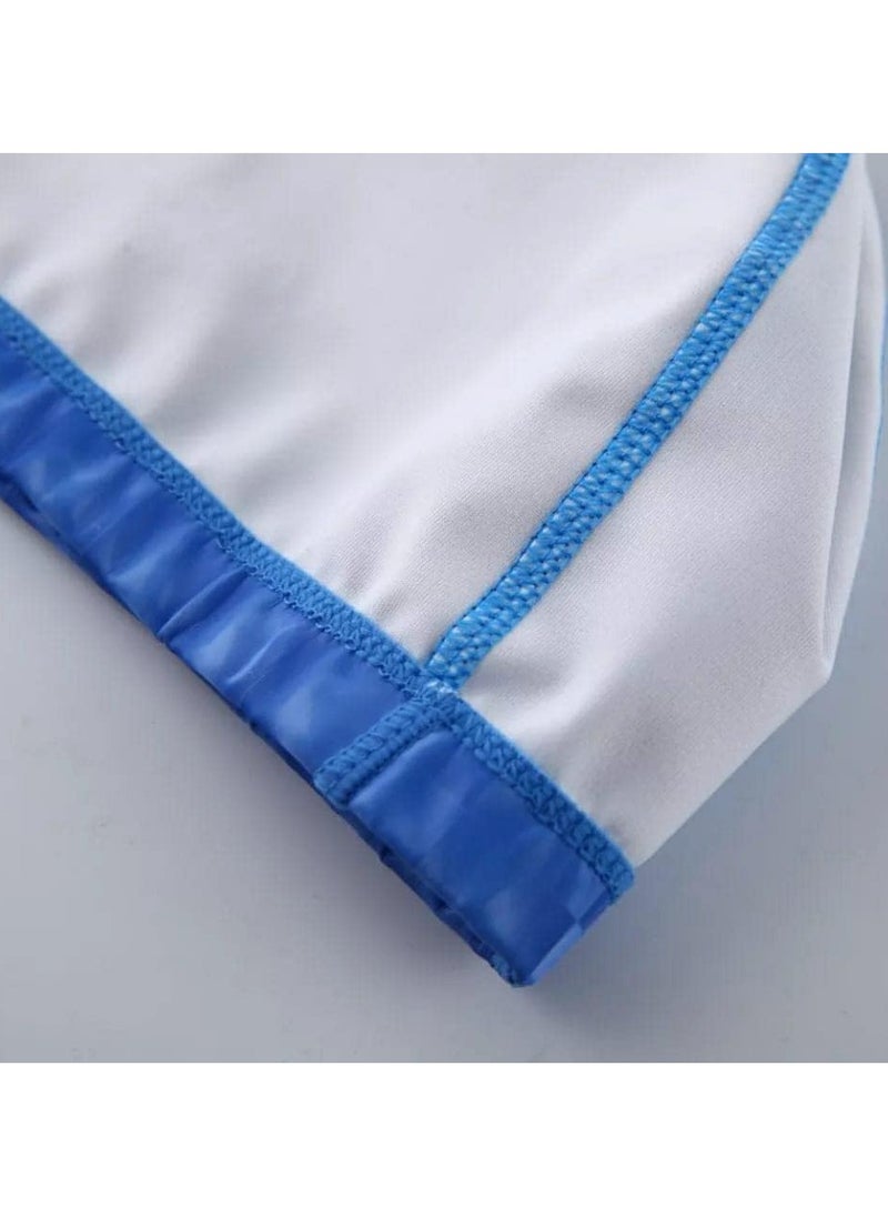 سبورت كيو بونيه السباحة من سبورت كيو من قماش البولي اليوريثان المقاوم للماء، بونيه سباحة طويلة للرجال والنساء  - Image 5