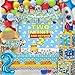 Wakeys Two Infinity and Beyond Birthday Decorations 108 Pcs Toy Inspired Story 2nd Birthday Party Supplies Include Toy Inspired Story Balloon Boxes Banner Balloons Backdrop Cake Topper Tablecloth - Image 2