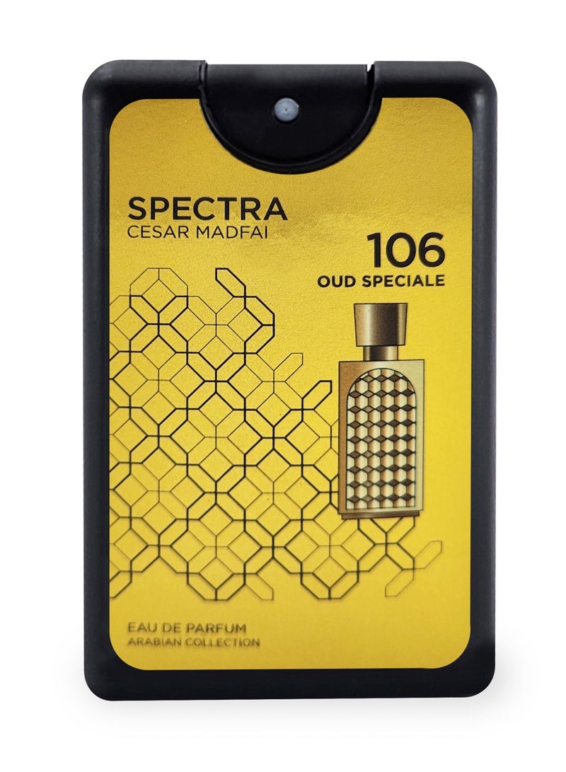 Spectra Pocket Oriental 106 Oud Speciale Eau De Parfum - 18ml  - Image 2
