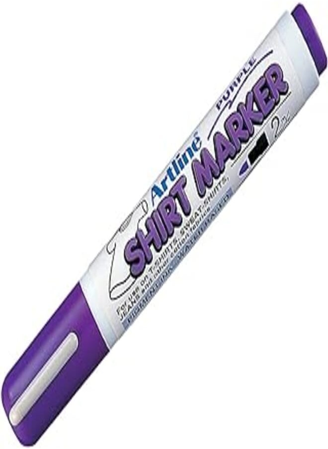 Artline Artline T-Shirt Marker Pen EKT-2 Purple - one piece 