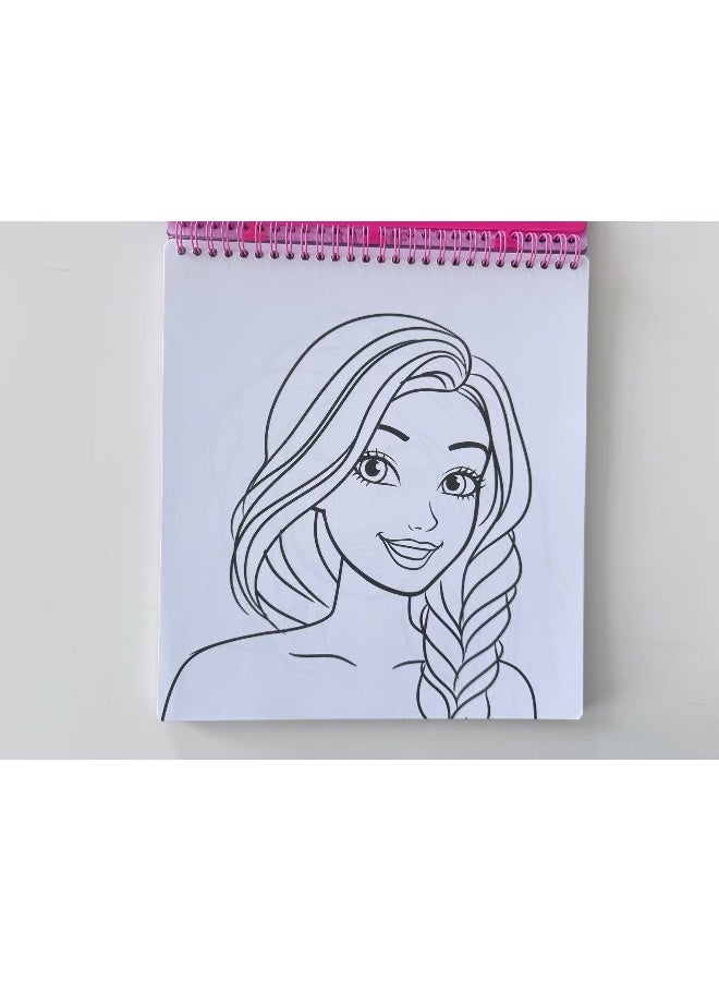 Barbie Make up Activity Portfolio Set - Image 5