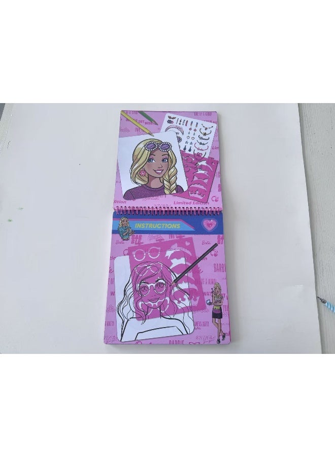 Barbie Make up Activity Portfolio Set - Image 3