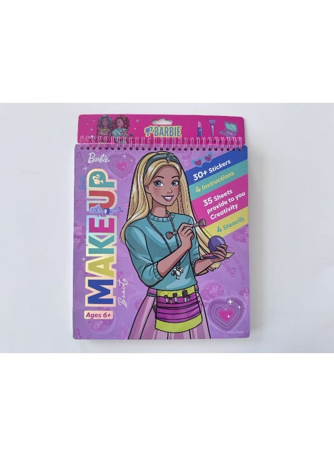 Barbie Make up Activity Portfolio Set - Image 1