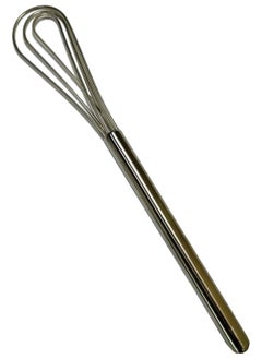 Rattleware Rattleware 11” Long Handle Silver Stainless-Steel Espresso Flat Whisk – Premium Quality Barista Tool for Clump-Free Mixing, Perfect for Espresso Making, essential for coffee whisking, barista tools, and coffee shop essentials.  - Image 1