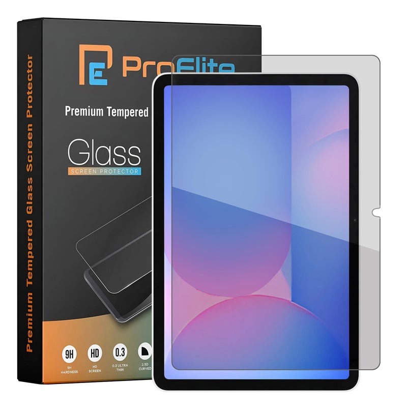 ProElite Matte Screen Protector for Samsung Galaxy Tab S10 FE Plus 13.1 inch, Premium Matte Tempered Glass Screen Protector for Samsung Galaxy Tab S10 FE Plus 13.1 inch [1-Pack] - Image 1