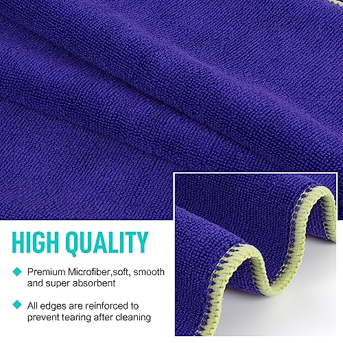 SINLAND Microfiber Gym Towels Sports Fitness Workout Sweat Towel Super Soft and Absorbent 3 Pack 16 Inch X 32 Inch - Image 3