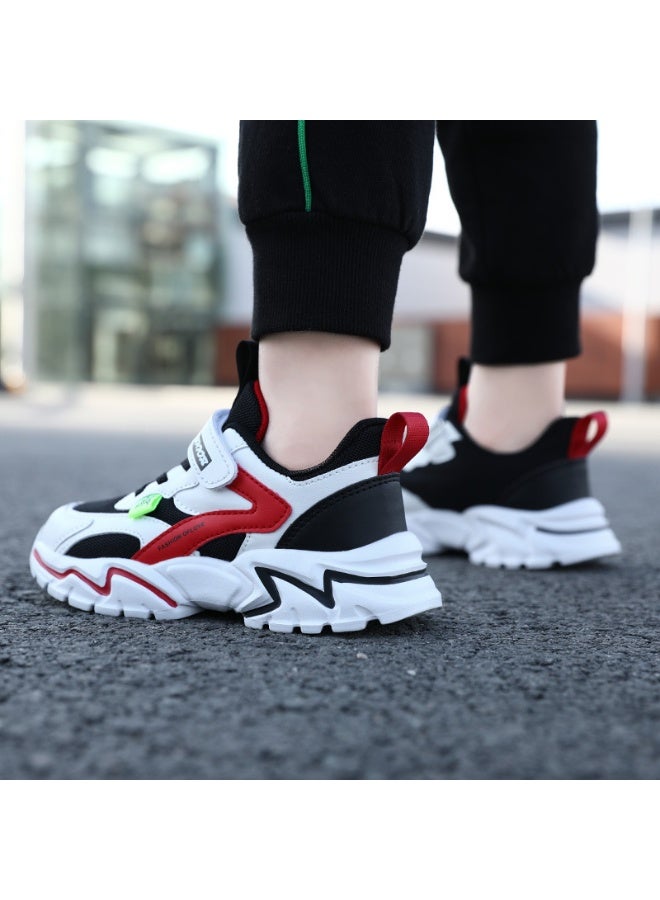 NIBEMINENT Kids Sneakers Boy Casual Sports Shoes Children Student Walking Running Hiking Basketball Tennis Trainers - Image 2