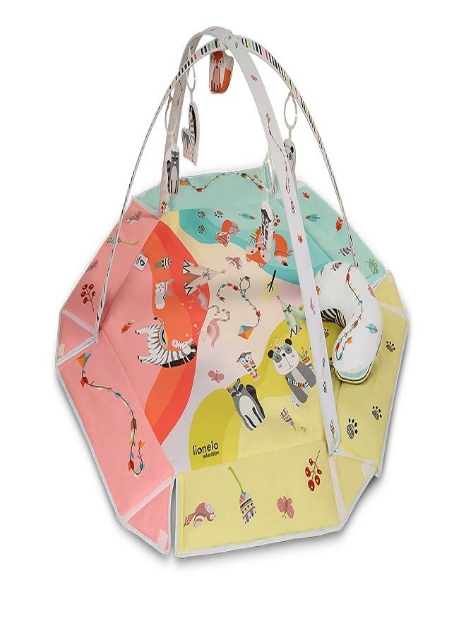 سجادة ليونيلو التعليمية جيني متعددة الألوان