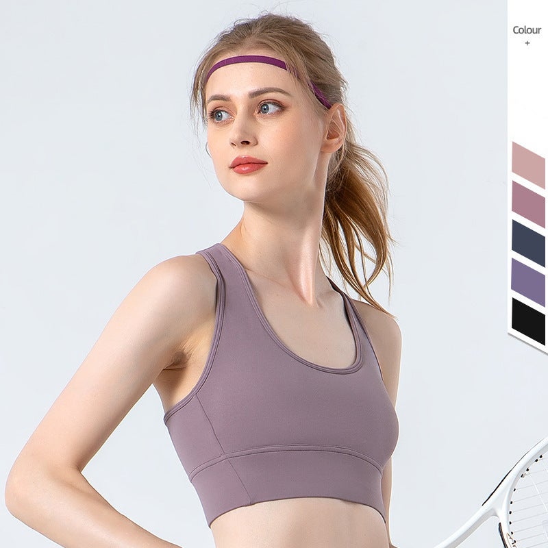 Cloud-Like High-Intensity Sports Bra For Women Running Shock-Proof Cross-Back Yoga Vest Fitness Intimates - Image 5