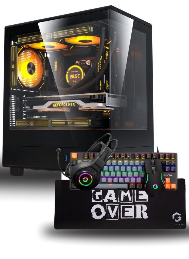 DarkFlash Ultimate Gaming PC Bundle | Intel i5, RTX 3050 | 16GB RAM | 500GB SSD + FREE Gaming Accessories  - Image 1