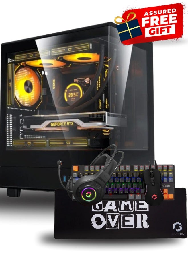 DarkFlash - Ultimate Gaming PC Bundle | Intel i5, RTX 3050 | 16GB RAM | 500GB SSD + FREE Gaming Accessories - Image 1