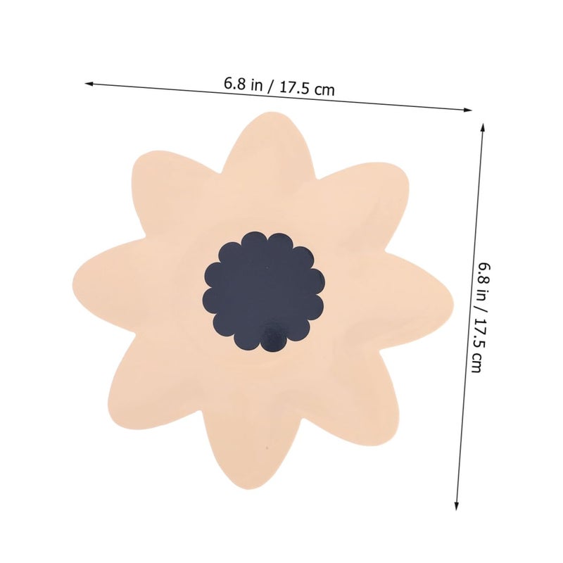 Disposable Floral Paper Plates Set 16 Pieces Birthday Party Tableware - Image 3