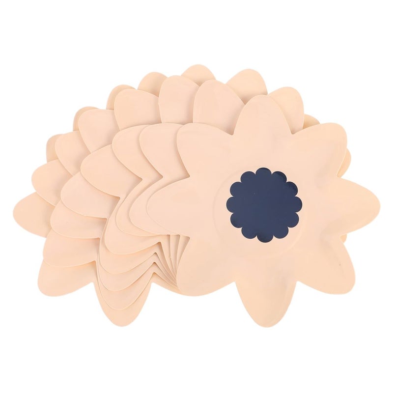 Disposable Floral Paper Plates Set 16 Pieces Birthday Party Tableware - Image 2