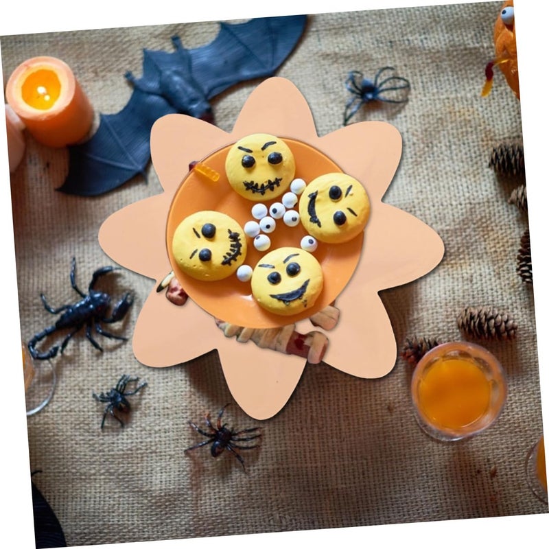 Disposable Floral Paper Plates Set 16 Pieces Birthday Party Tableware - Image 5