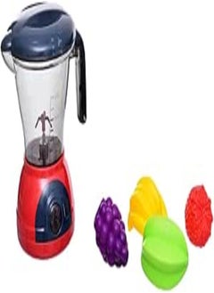 Generic Plastic Mini Blender Appliance Game With Fruits And Light To Learn And Play For Kids - Multi Color