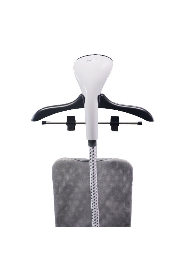 Crownline GS-443 Garment Steamer, 2000W, 11-Steam Settings, 1.8L Tank, Adjustable Stand , Diamond cover, Vertical Hanging Design 1.8 L 2000 W GS-443 White - Image 5