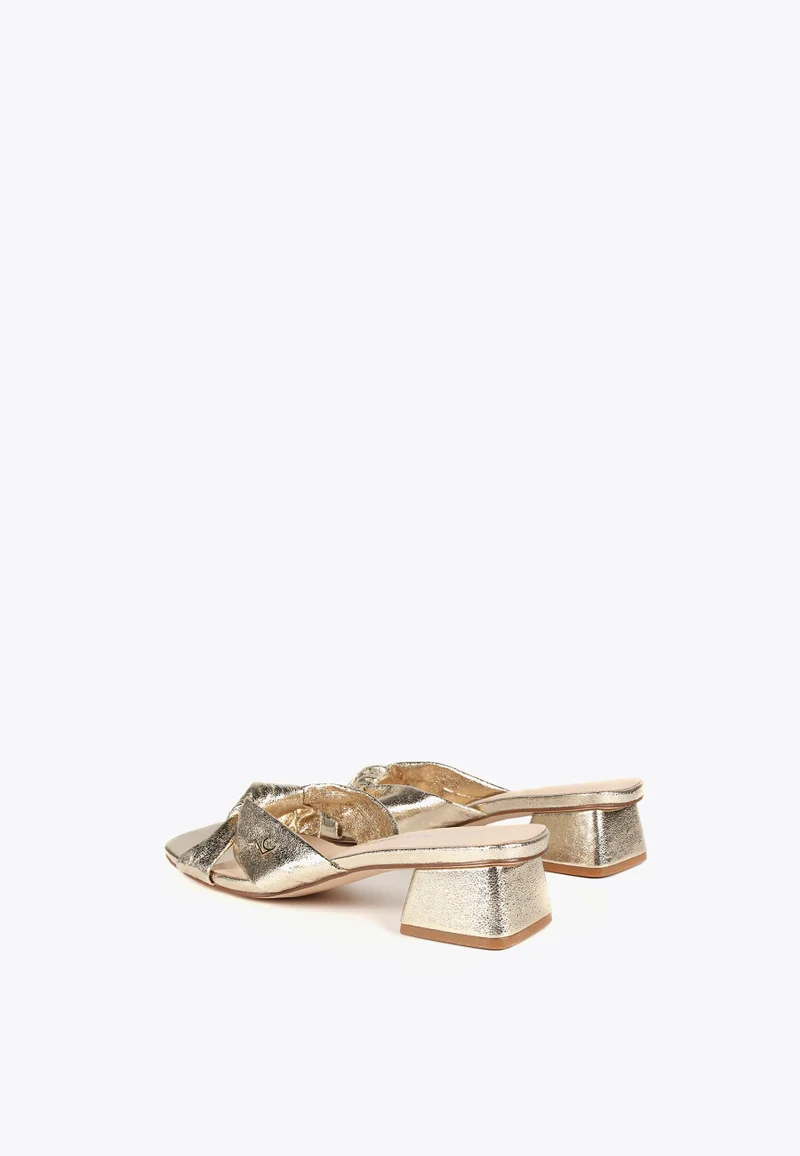 Lola Casademunt Metallic sandals