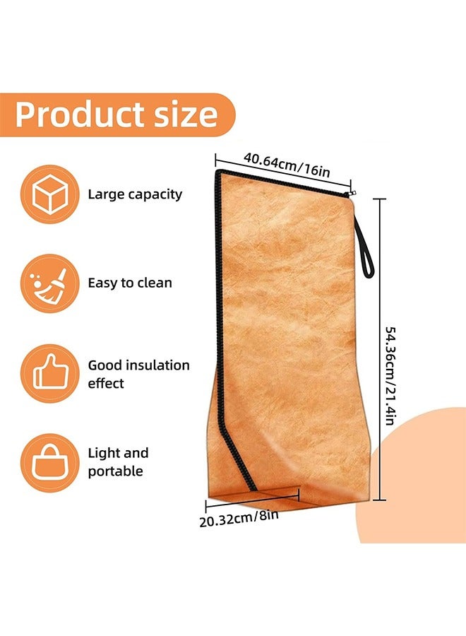 DAREU Reusable BBQ Meat Resting Blanket with Zipper – Large Insulated Meat Resting Bag for Brisket, Ribs, Turkey – Keeps Meat Juicy & Tender – Durable Foldable Grill Accessory - Image 2