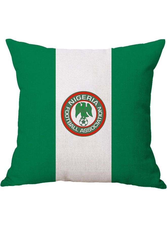 نيبمينينت غطاء وسادة ديكور أبيض/أخضر/أحمر 45x45سم