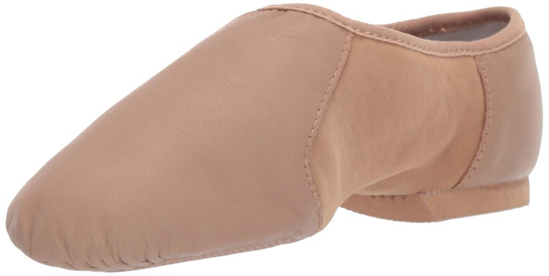 Bloch Girl's Neo-Flex Slip On Jazz Shoe, Tan, 1 X(Medium) US Little Kid - Image 5