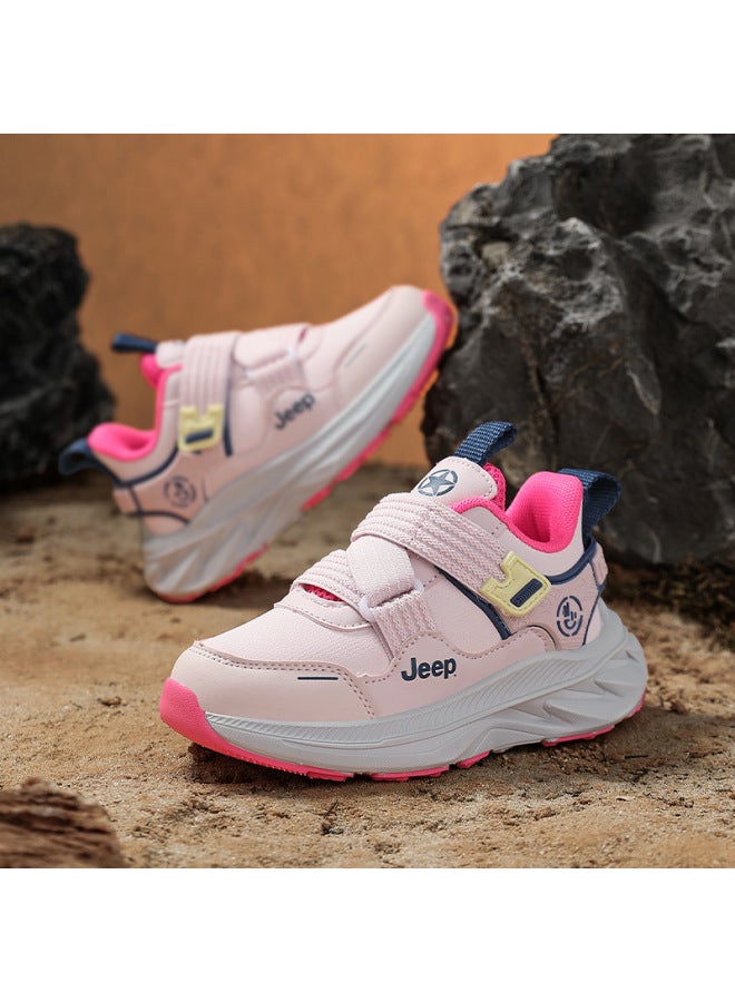Sports Shoes, Running Shoes, Girls' Lightweight Shoes, Boys' Non-slip Soft Soles, Outdoor Breathable Children's  Shoes, Shock-absorbing