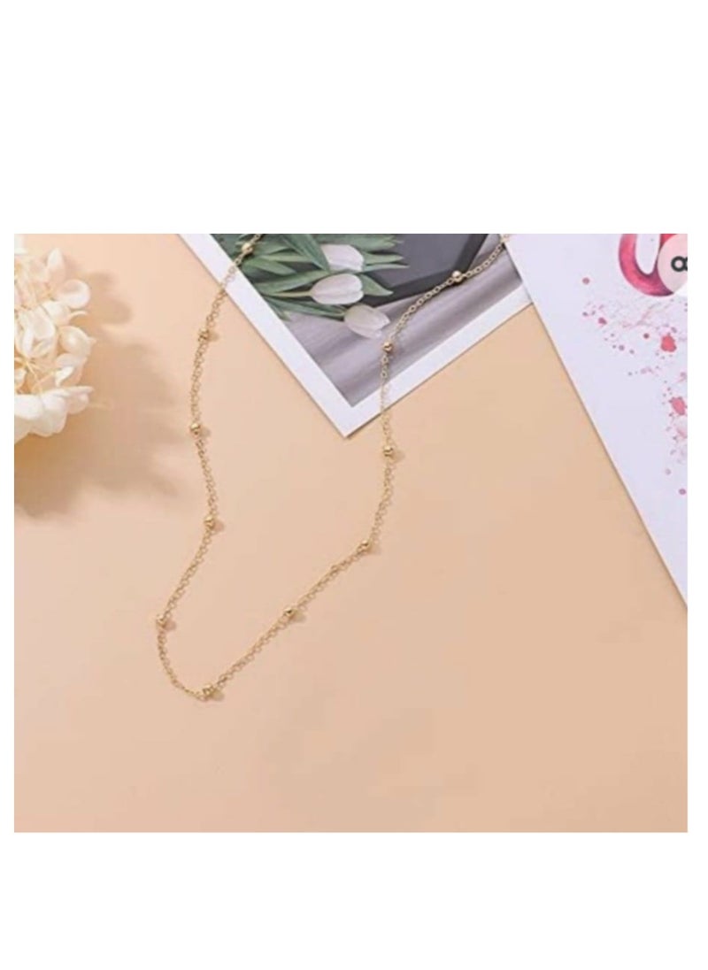 اكسوارات ار ايه - سلسله بطن نسائي ذهبي شيك - يمكن التوسيع - Image 1