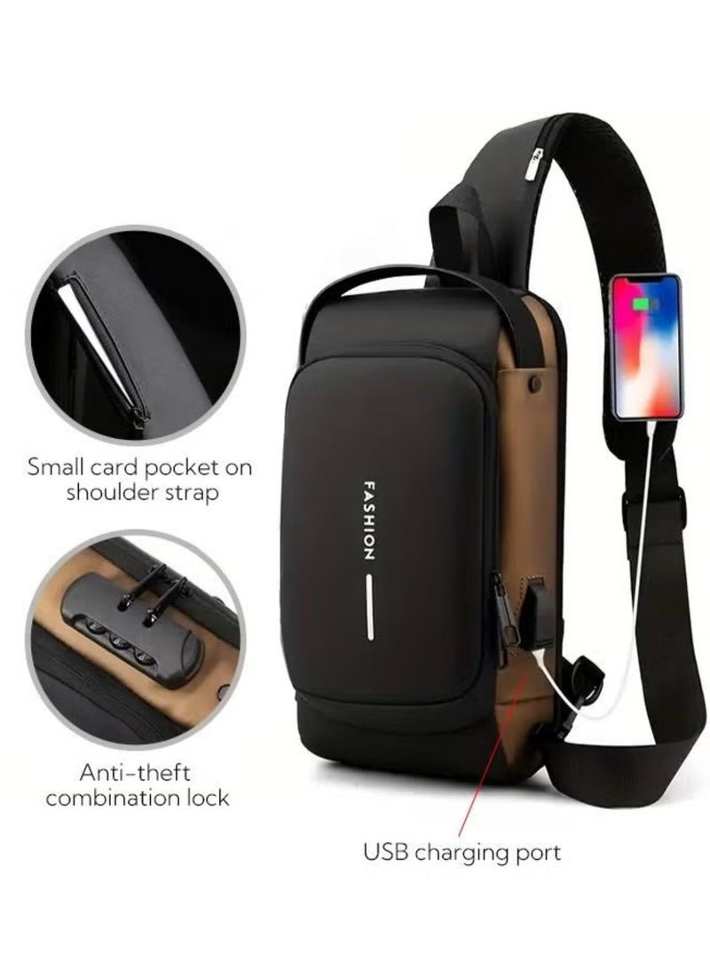 Multifunction Shoulder Sports Bag for Men 32*18cm - Image 2