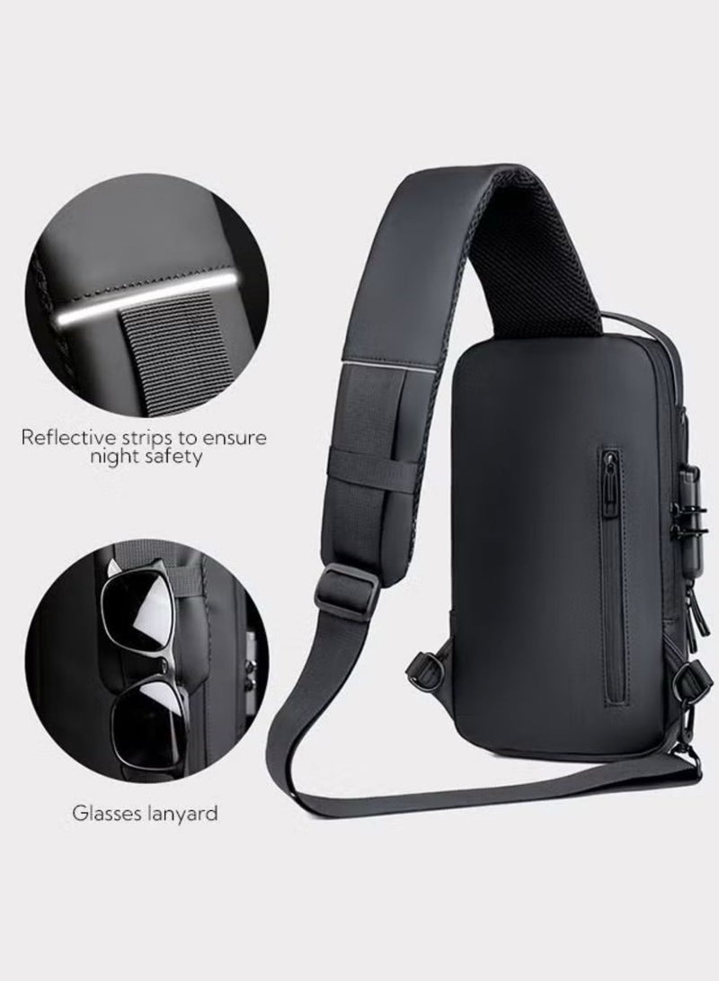 Multifunction Shoulder Sports Bag for Men 32*18cm - Image 4