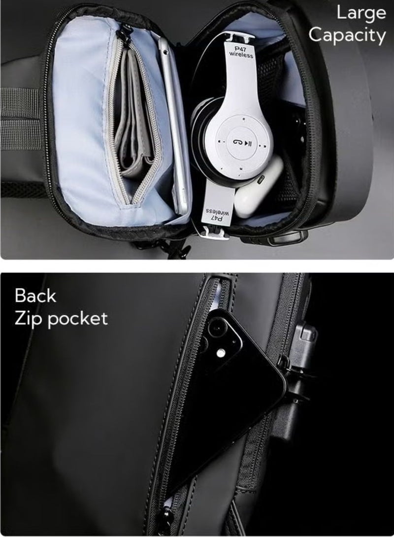 Multifunction Shoulder Sports Bag for Men 32*18cm - Image 5