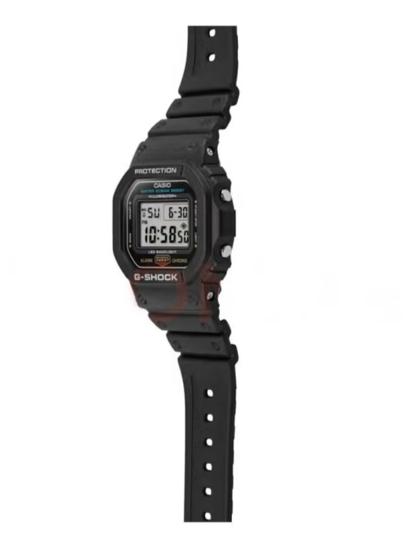 CASIO Casio G-Shock Men Grey Dial Resin Band Watch - Dw-5600E-1V - Image 5