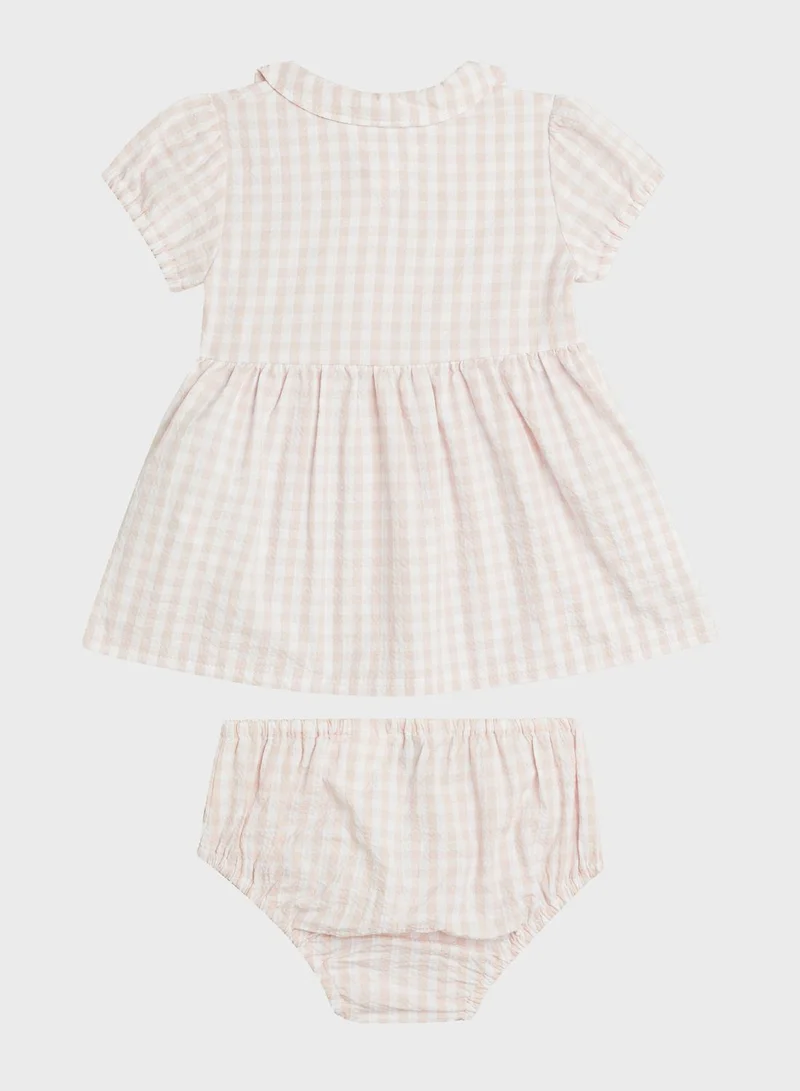 TOMMY HILFIGER Gingham Peter Pan Dress