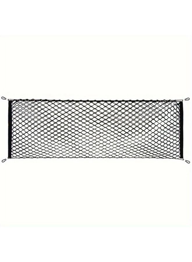 Pickup Truck Bed Cargo Net 19.69x55.12 Inch with 4 Metal Carabiners for Silverado Ford F150 GMC - Image 3