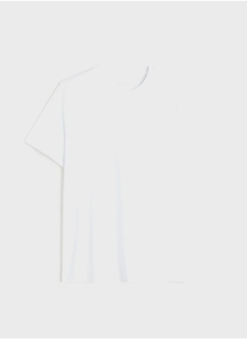 اتش اند ام Crew Neck Sports T-Shirt