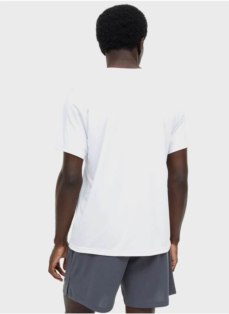 اتش اند ام Crew Neck Sports T-Shirt