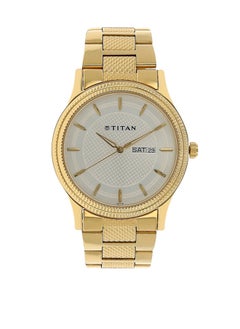 TITAN ساعة يد تناظرية من الفولاذ المقاوم للصدأ 1650YM05  - Image 1