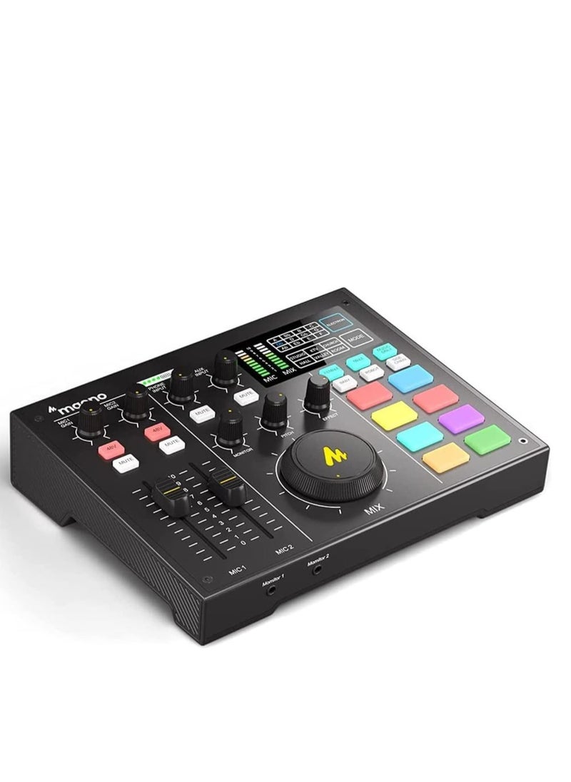 Maono Maonocaster AU-AM100 All-In-One Podcast Production Studio - Black  - Image 1