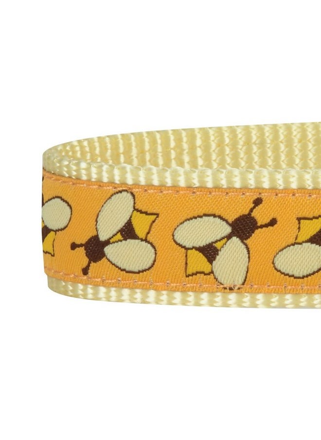 Blueberry Pet Blueberry Pet Essentials 10 Patterns Statement Busy Bees Designer Adjustable Dog Collar, Large, Neck 18"-26"  - Image 5