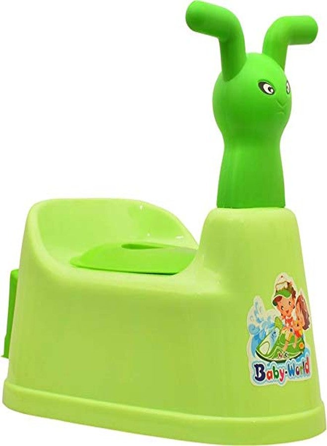 Nabhya Cartoon Face Baby Potty Seat Toilet Trainer with Removable Tray and Closing Lid (Multicolor ) - Image 1